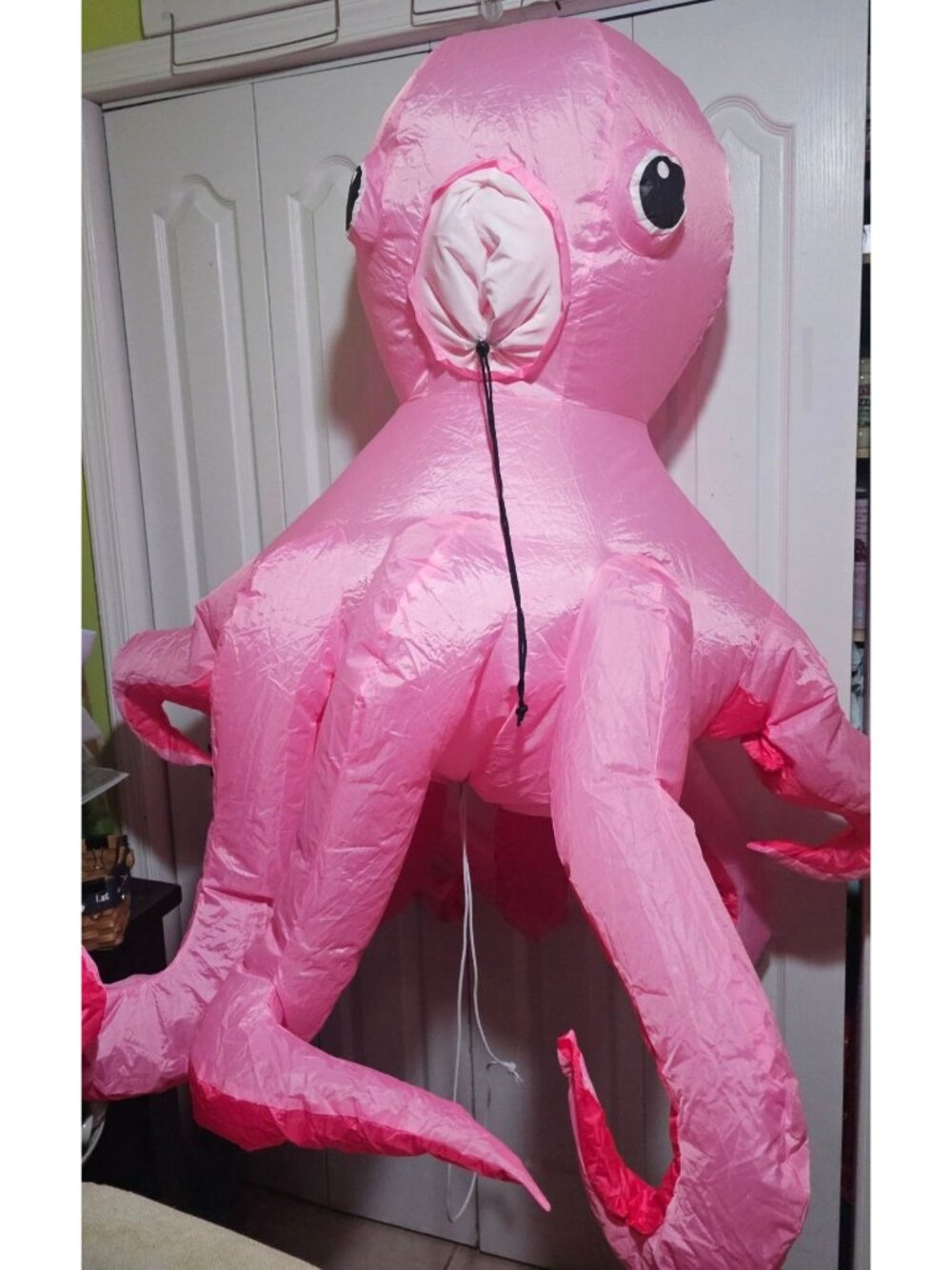 Inflatable Pink Octopus Kids Costume Halloween Ocean Sea Animal Cute Funny NEW